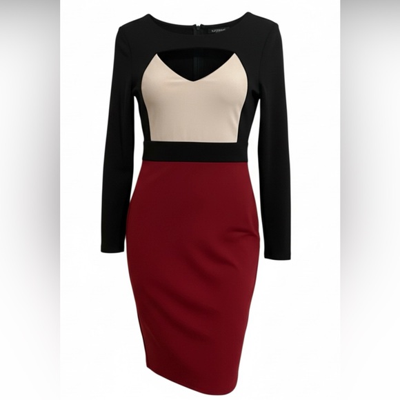 Black Long Sleeve Dress - Picture 6 of 8